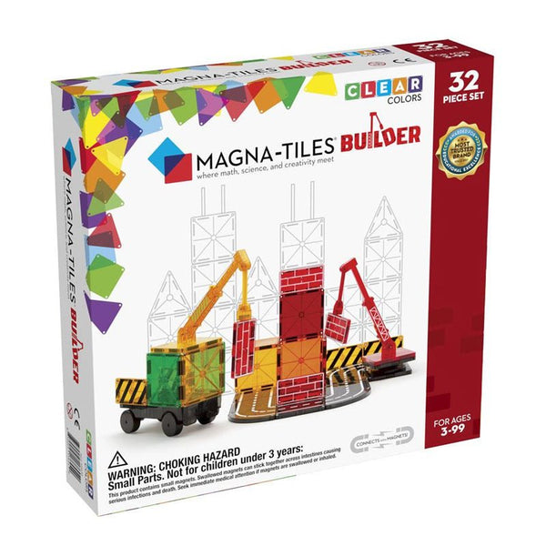 Magna - Tiles byggemagneter Builder, 32 dele