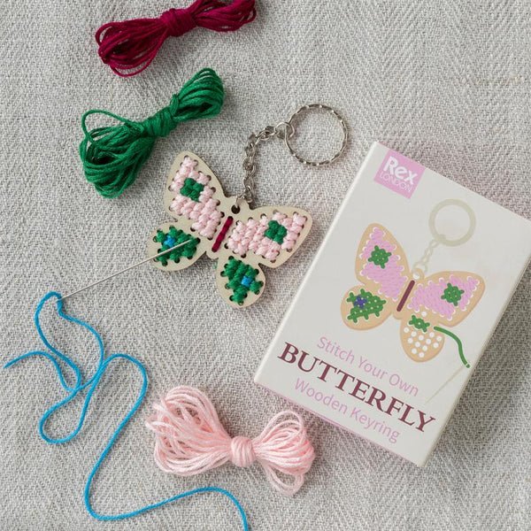 Lav din egen Nøglering, Butterfly