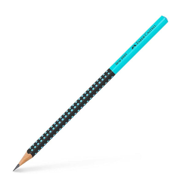 Faber - Castell grip blyant, black/mint