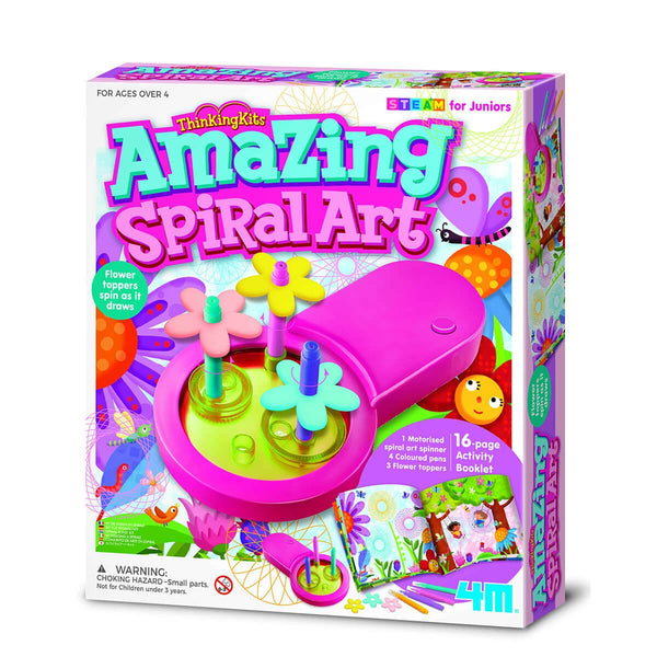 4M ThinkingKits Amazing Spiral Art