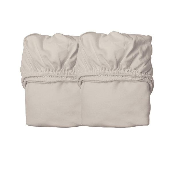 Leander lagen til babyseng Organic, 2 - pak - Cappuccino