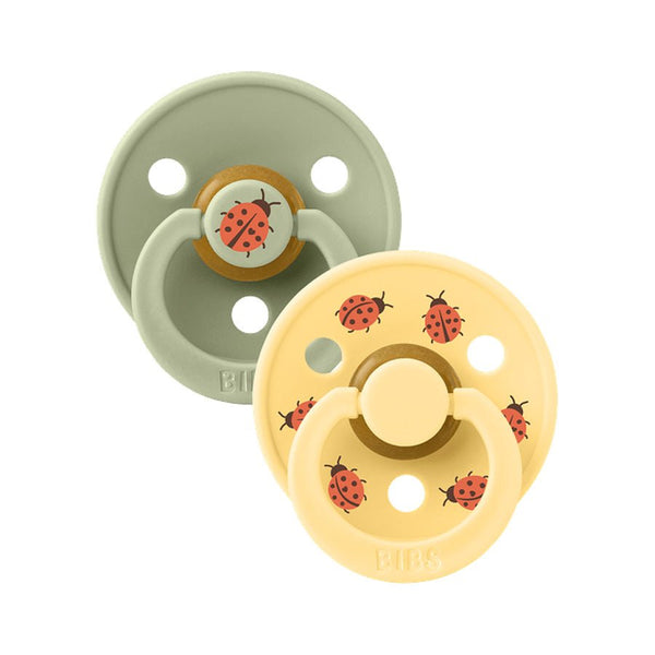 BIBS 2 - Pak Studio Colour Sut Str 2 - Ladybug Sage Mix