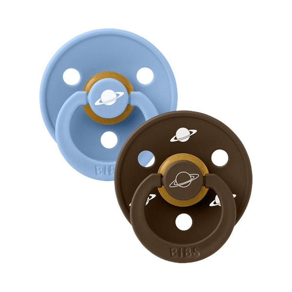 BIBS x Planet Nusa Rund Sut 2 - Pak, Str 2 - Sky Blue Mix