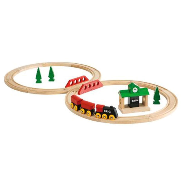 BRIO - togbane, klassisk 8 - tals