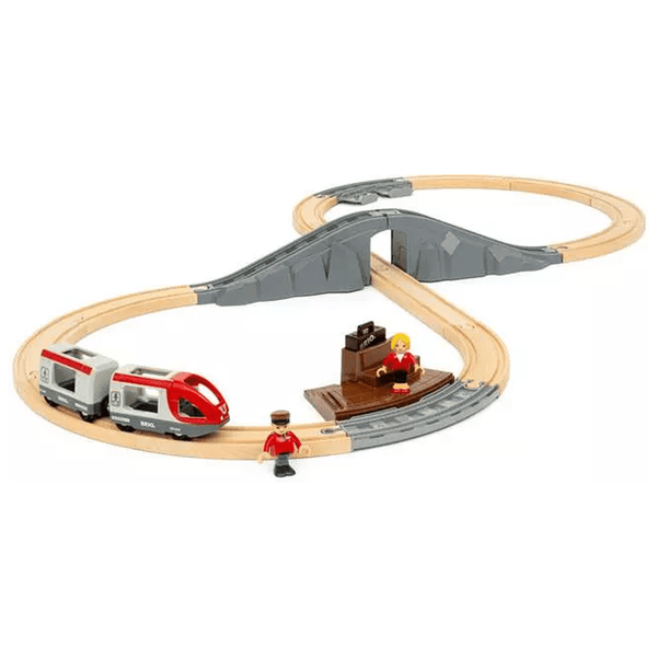 BRIO Startsæt med passagertog