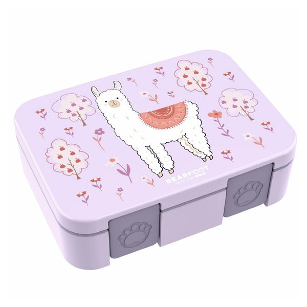 Bearfoot Bento COMPACT Madkasse, 1L - Lilla Lama