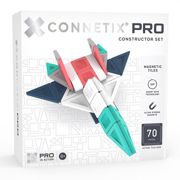 Connetix Constructor Sæt, 70 Dele - Connetix Pro