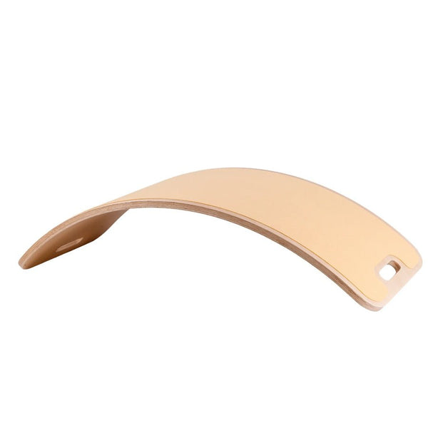 CurveLab balancebræt med filt, Perfect Arc, lys peach