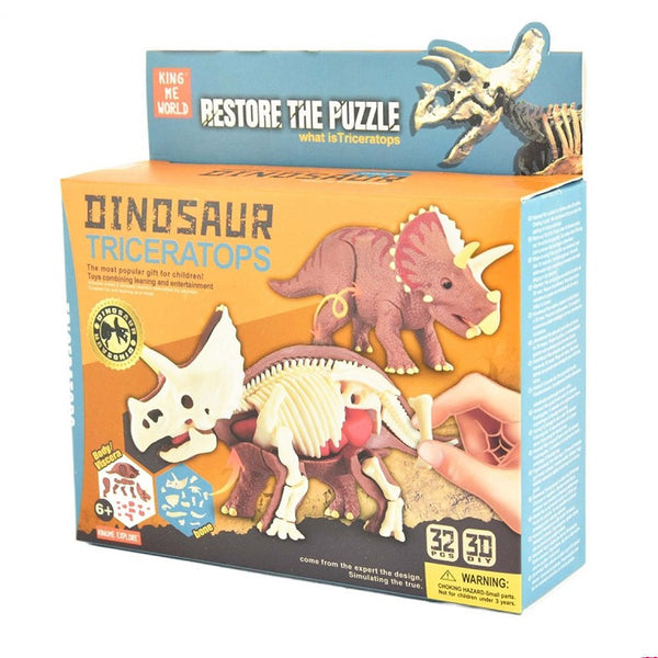 Dinosaur anatomi puslespil
