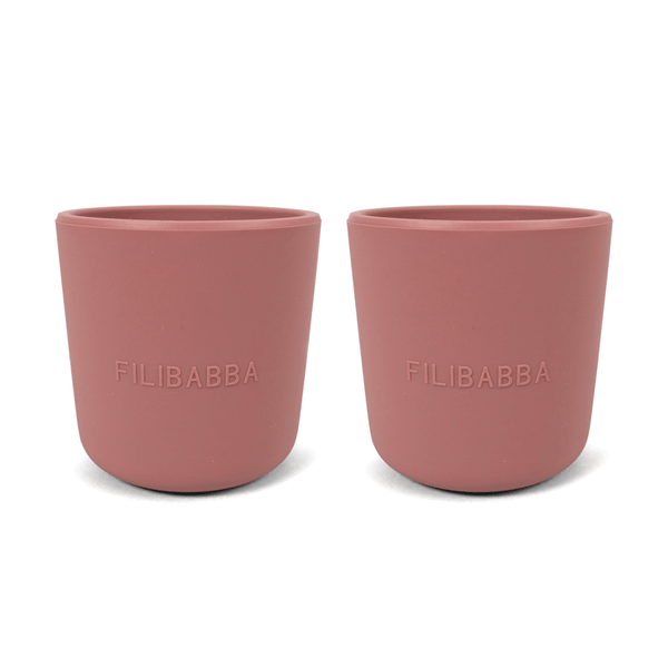 Filibabba Silikone kop 2 - pak, rose