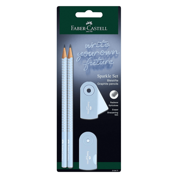 Faber - Castell sparkle sæt, sky blue