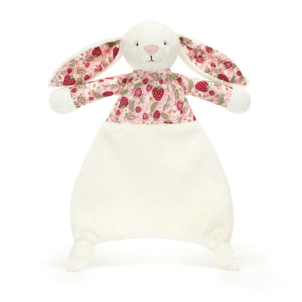 Jellycat Bashful kanin, Mimi jordbær putteklud