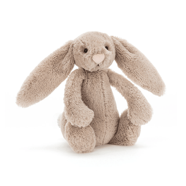 Jellycat bamse, bashful kanin beige - 18 cm