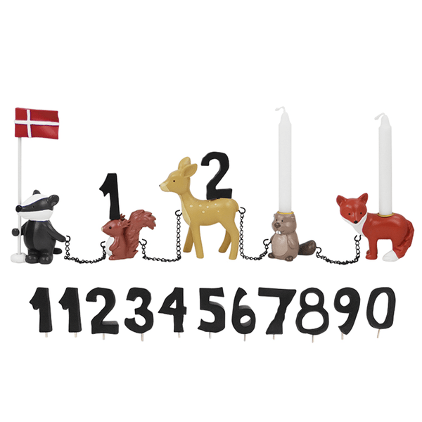 Kids by Friis Fødselsdagstog, Skovdyr