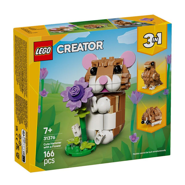 LEGO® CREATOR Sød Hamster Med Blomst