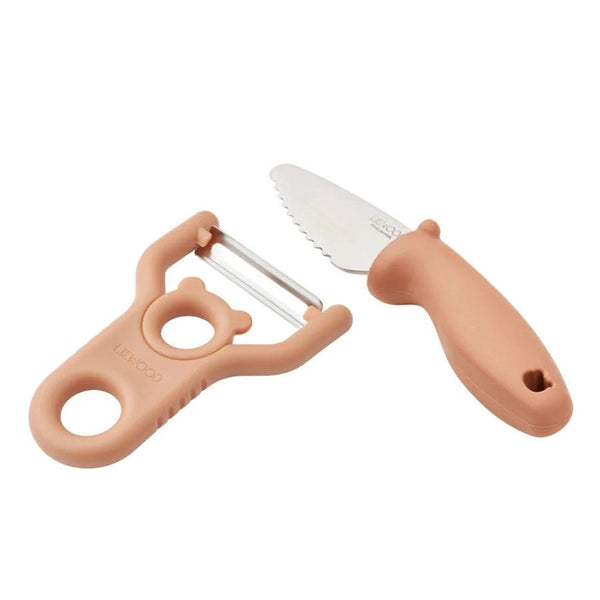 Liewood Pertense skrælle - og kniv sæt, tuscany rose