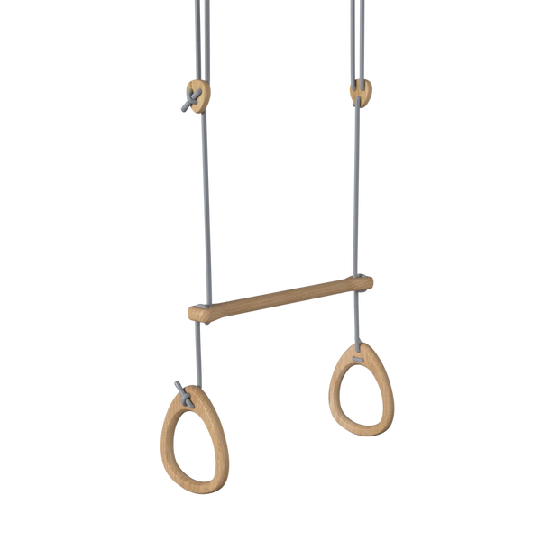 Lillagunga acrobat, eg, grå reb, 2 - 2,80m
