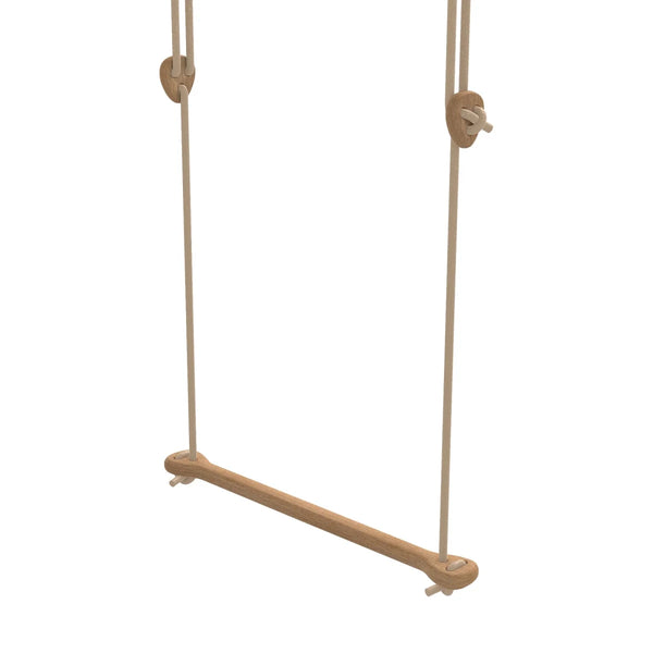Lillagunga trapez, eg, Beige reb, 2,80 - 3,80 m