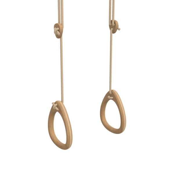Lillagunga Ringe, eg, beige reb, 3,80 - 4,80 m