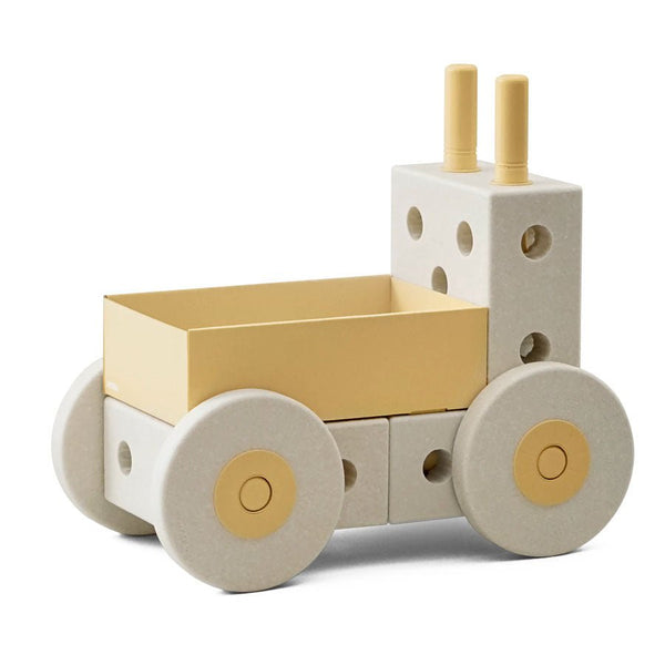MODU 3 - i - 1 Gåvogn Baby Walker - Sand Grey/Honey Yellow