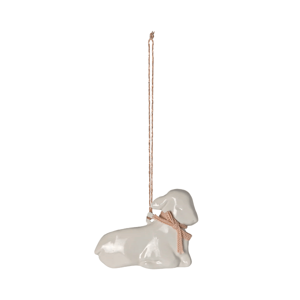 Maileg metal ornament Lam - pudder