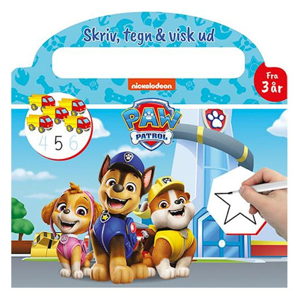 Paw Patrol - Skriv og visk ud