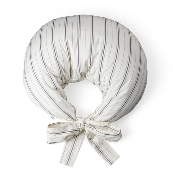 Sebra Ammepude, økologisk bomuld cream stripe