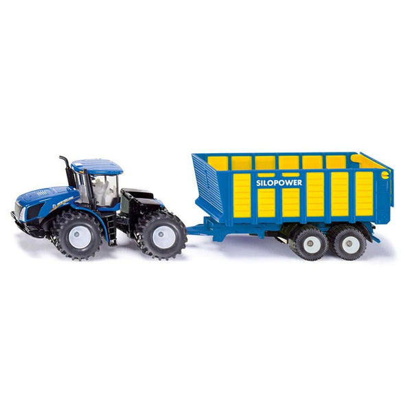 Siku New Holland Traktor Med Anhænger