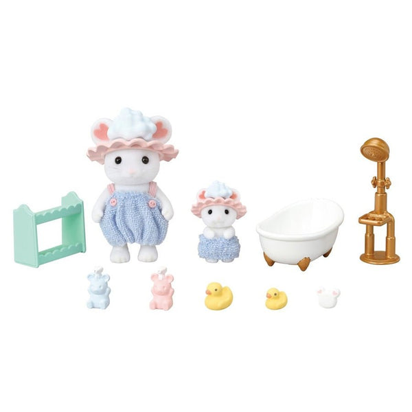 Sylvanian Families Badetid og Bobler Søskende