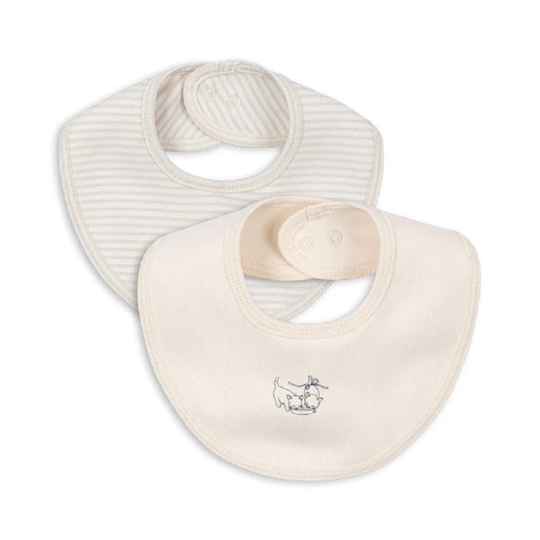 Fanga Fio Stripe 2 - pak Hagesmæk, Blue Mix