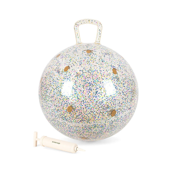 Konges Sløjd Glitter Hoppebold - Lemon
