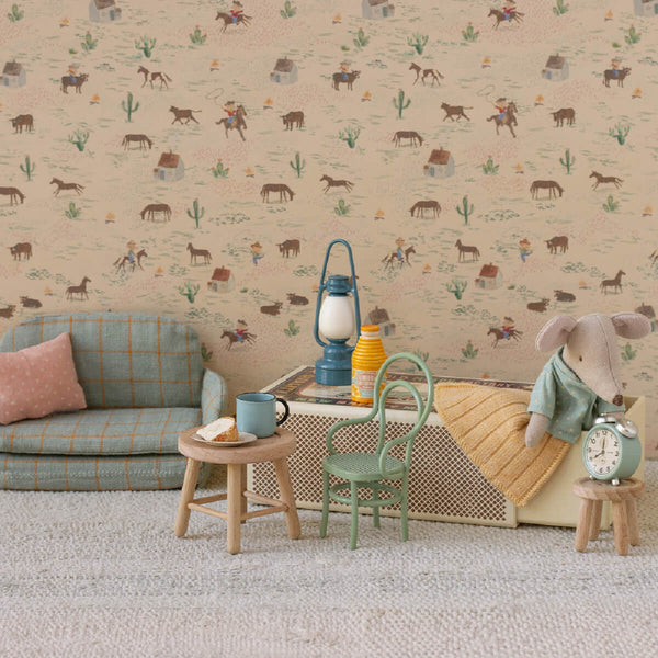 Maileg Vintage Stol, Mus - Mint