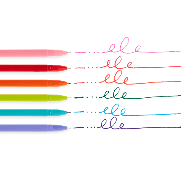 Ooly gelpenne, 6 stk