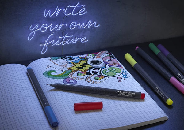 Faber - Castell black edition fineline tusser, 30 stk