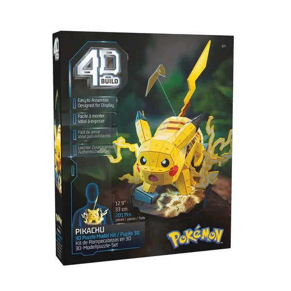 Pokemon 4D Puslespil Pikachu, 30 CM