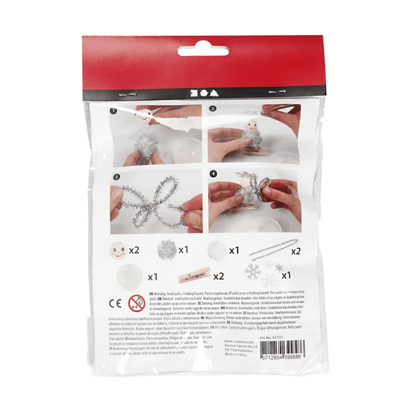 Jule DIY mini - kit, engle på klemme