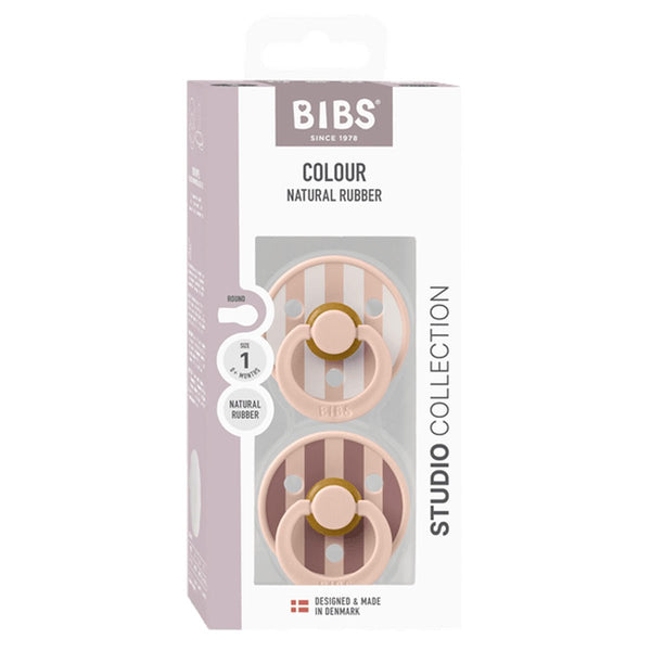 BIBS Studio Line 2 - pak sut str 1 blush mix