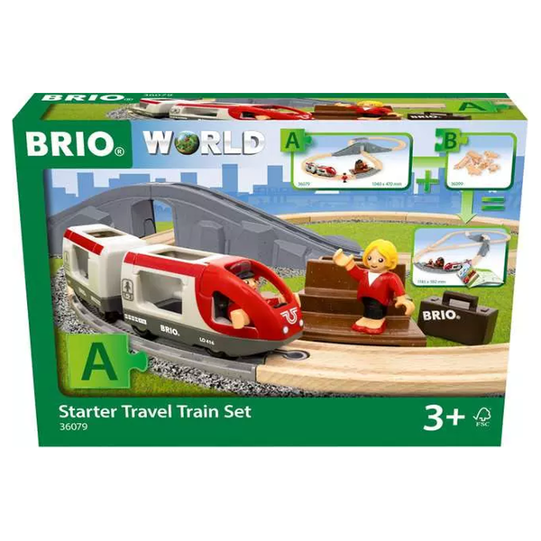 BRIO Startsæt med passagertog