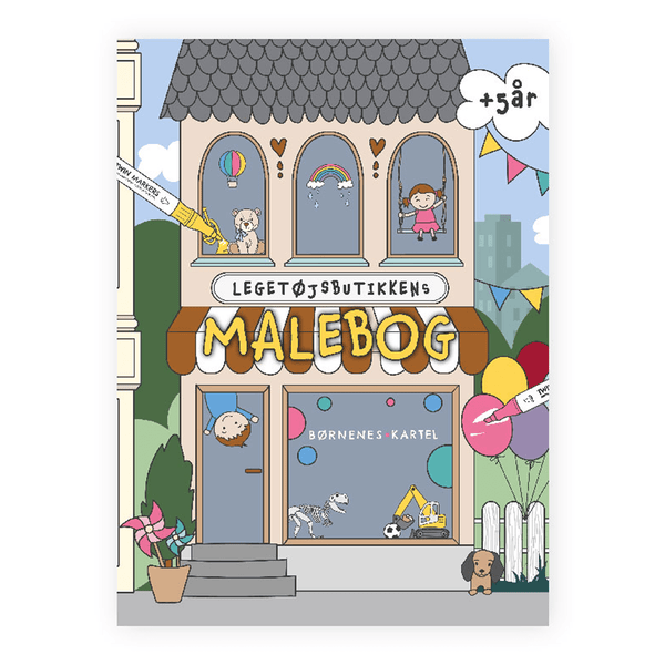 Legetøjsbutikkens malebog