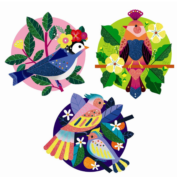 Djeco kreativ æske, Glitterkort - Paradis