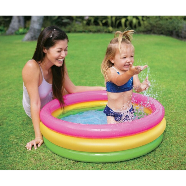 INTEX Badebassin, Sunset Glow Baby 56 L