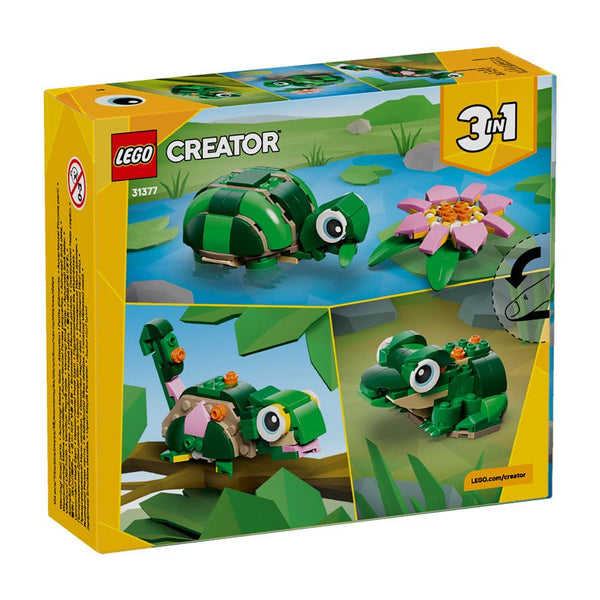 LEGO® CREATOR Skildpadde Med Åkandeblomst