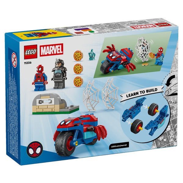 LEGO® MARVEL Spidey På Sin Motorcykel Mod Rhino