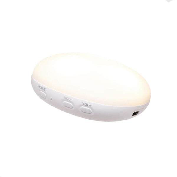 Moonie 2.0 Organic Humming Bjørn med lampe, caramel