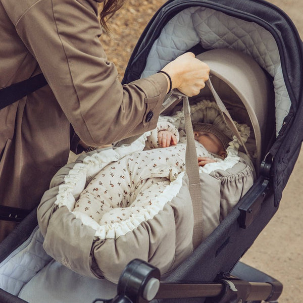 Sebra Kaleche til 3 i 1 Babynest, Jetty Beige
