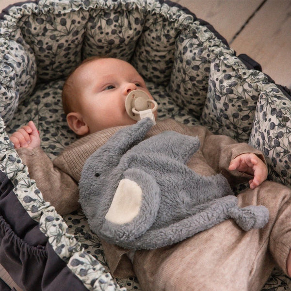 Sebra Nusseklud med sutteholder, fanto dusty blue