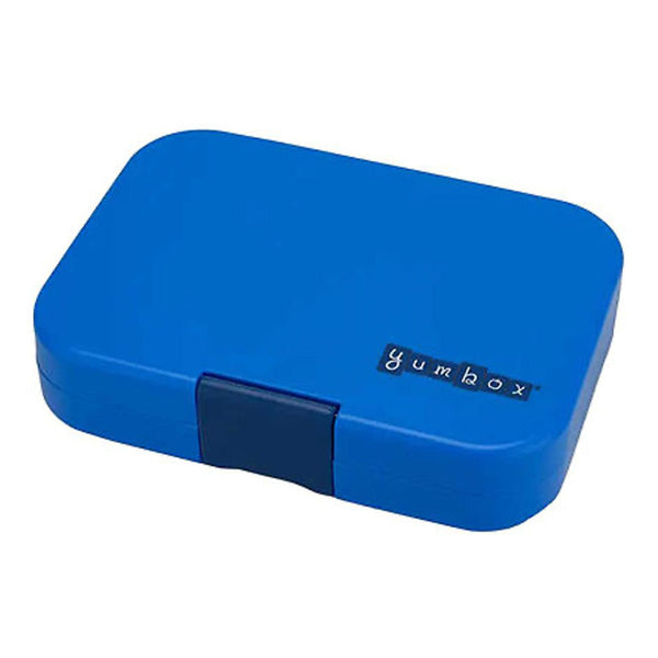 Yumbox Panino madkasse m 4 rum, surf blue - dinosaur tray