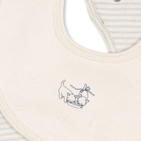 Fanga Fio Stripe 2 - pak Hagesmæk, Blue Mix