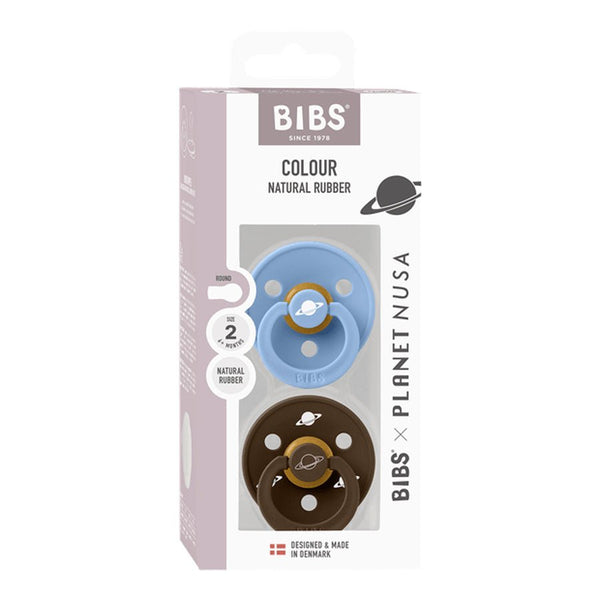 BIBS x Planet Nusa Rund Sut 2 - Pak, Str 2 - Sky Blue Mix
