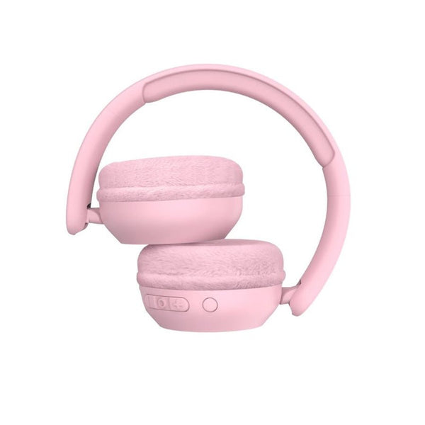 Lalarma trådløs høretelefon med lys, rosa